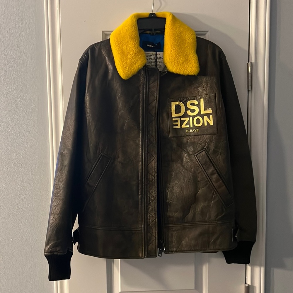 Diesel brown- paint jacket
